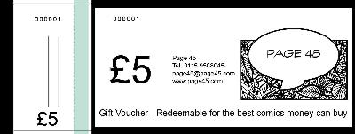 5 Gift Voucher (for use in our real world shop!)